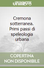 Cremona sotterranea. Primi passi di speleologia urbana libro