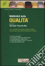 Manuale della qualità libro