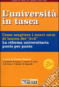 L'università in tasca libro