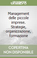 Management delle piccole imprese. Strategie, organizzazione, formazione libro