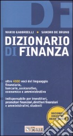 Dizionario di finanza libro