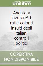 Andate a lavorare! I mille coloriti insulti degli italiani contro i politici libro