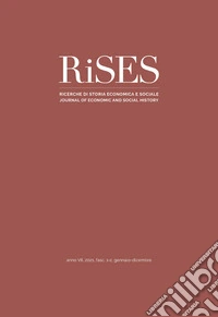 RiSES. Ricerche di storia economica e sociale (2021). Vol. 1-2 libro