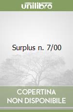 Surplus n. 7/00 libro