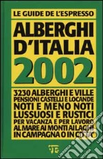 Alberghi d'Italia 2002 libro