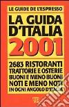 Guida d'Italia 2001 libro