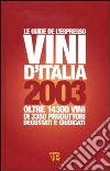 Vini d'Italia 2003 libro