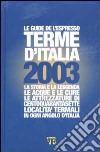 Terme d'Italia 2003 libro