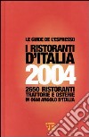 I ristoranti d'Italia 2004 libro