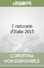 I ristoranti d'Italia 2015