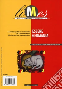Limes. Rivista italiana di geopolitica (2018). Vol. 12: Essere Germania libro