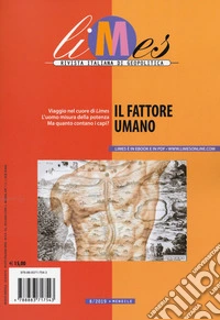 Limes. Rivista italiana di geopolitica (2019). Vol. 8: Il fattore umano libro