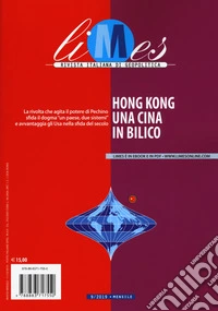 Limes. Rivista italiana di geopolitica (2019). Vol. 9: Hong Kong, una Cina in bilico libro