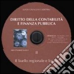 Diritto della contabilità e finanza pubblica. Con CD-ROM. Vol. 2: Il livello regionale e locale