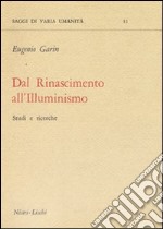 Dal Rinascimento all'illuminismo libro