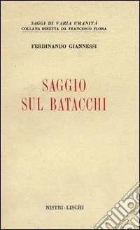 Saggio sul Batacchi