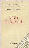 Saggio sul Batacchi libro