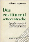 Due costituenti settecentesche libro