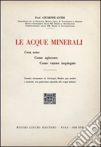 Le acque minerali