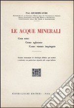 Le acque minerali libro