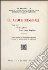 Le acque minerali libro