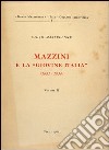 Mazzini e la «Giovine Italia» (1831-1834) libro