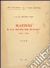 Mazzini e la «Giovine Italia» (1831-1834) libro di Mastellone Salvo