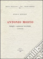 Antonio Mosto (1848-1870) libro