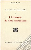 I fondamenti del diritto internazionale libro di Miele Mario