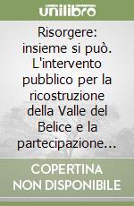 Risorgere: insieme si può. L'intervento pubblico per la ricostruzione della Valle del Belice e la partecipazione popolare