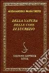 Della natura delle cose di Lucrezio libro