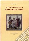 Introduzione alla filologia latina libro