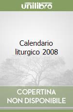 Calendario liturgico 2008