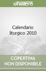 Calendario liturgico 2010 libro