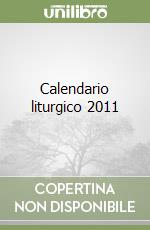 Calendario liturgico 2011 libro