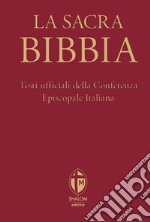 La Sacra Bibbia. Edizione media. Tela rossa libro