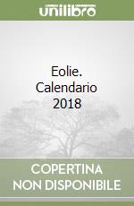 Eolie. Calendario 2018