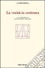 La verità in scrittura libro