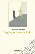 Saggi logico-fenomenologici libro