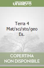 Terra 4 Mat/sci/sto/geo Es. libro