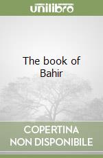 The book of Bahir libro