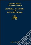 Memoria in difesa di Einaudi Giulio libro