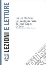 Gli scritti sull'arte di Josef Capek libro