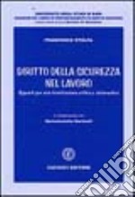 Diritto della sicurezza nel lavoro libro