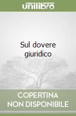 Sul dovere giuridico libro