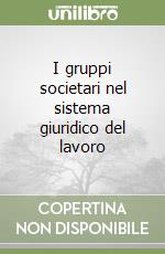 I gruppi societari nel sistema giuridico del lavoro libro