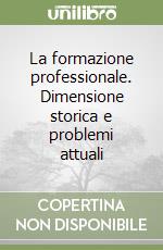 La formazione professionale. Dimensione storica e problemi attuali libro