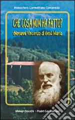 Che cosa non ha fatto? Giovanni Vincenzo di Gesù Maria libro