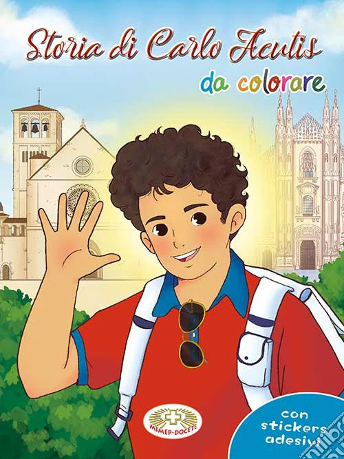Storia di Carlo Acutis da colorare. Ediz. a caratteri grandi