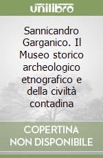 Sannicandro Garganico. Il Museo storico archeologico etnografico e della civiltà contadina libro